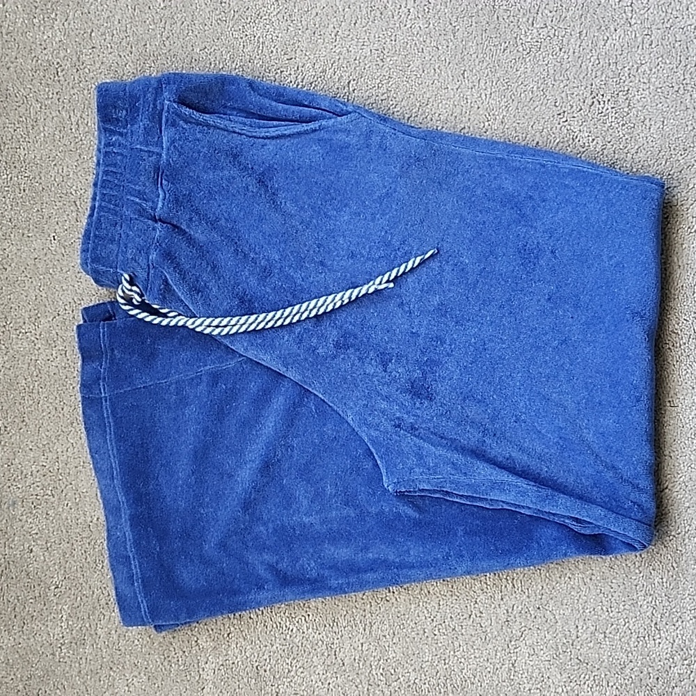 Sundry Loop Terry Wide Leg Crop